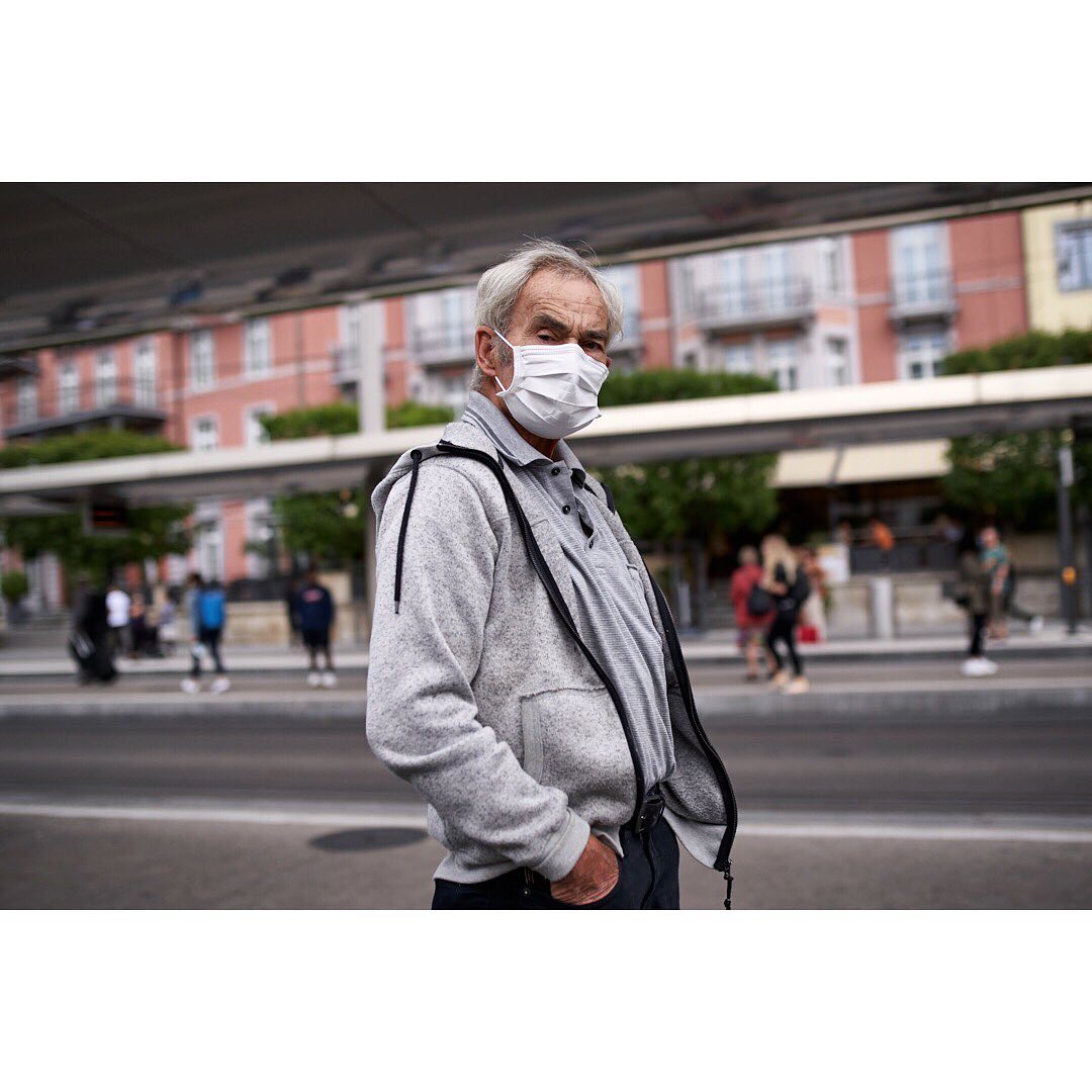 Maskenpflicht. Man. Basel, Switzerland, 2020
.
.
.
#coronamask 
#coronavirus #documentaryphotography #streetportrait #maskobligation #streetphotographyworldwide #streetphoto_color #sweet_street_beat #streetclassics #street_focus_on #onthestreet #nonstopstreet #photostreet #swissstreets #instaswitzerland #streetportraits #streetphotography #coronatime